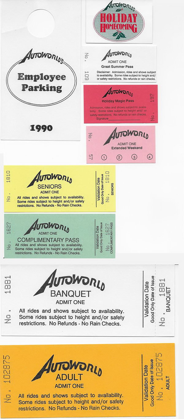 AutoWorld (Six Flags AutoWorld) - Old Artifacts (newer photo)